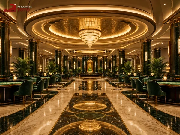 Tampilan W Live Casino dengan navigasi permainan langsung